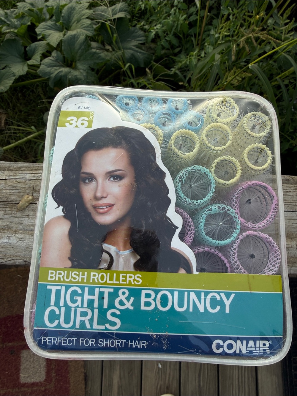 Conair Tight & Bouncy Curls Brush Rollers - Pastel Multi